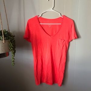 J Crew 100% Linen Tee